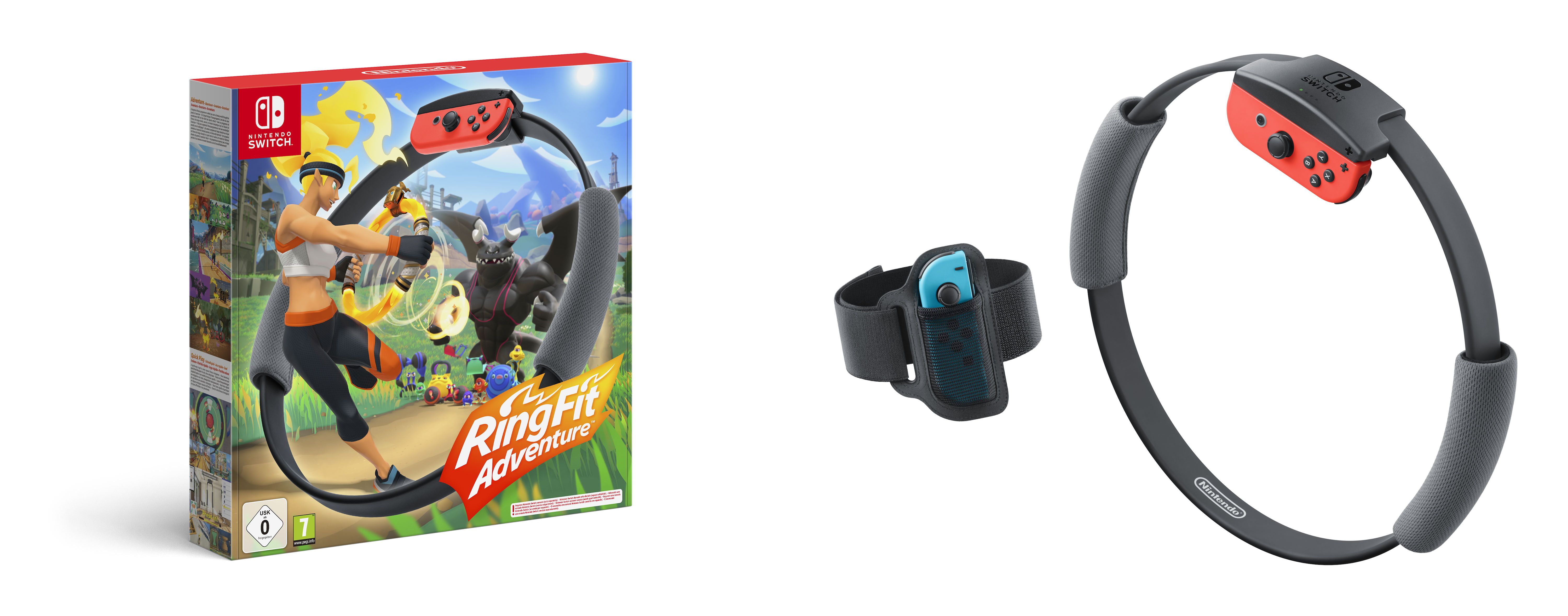 Ring Fit Holder : Ring-con Holder x Leg Strap, for your Ring Fit Adventure,  a Nintendo Switch game. 