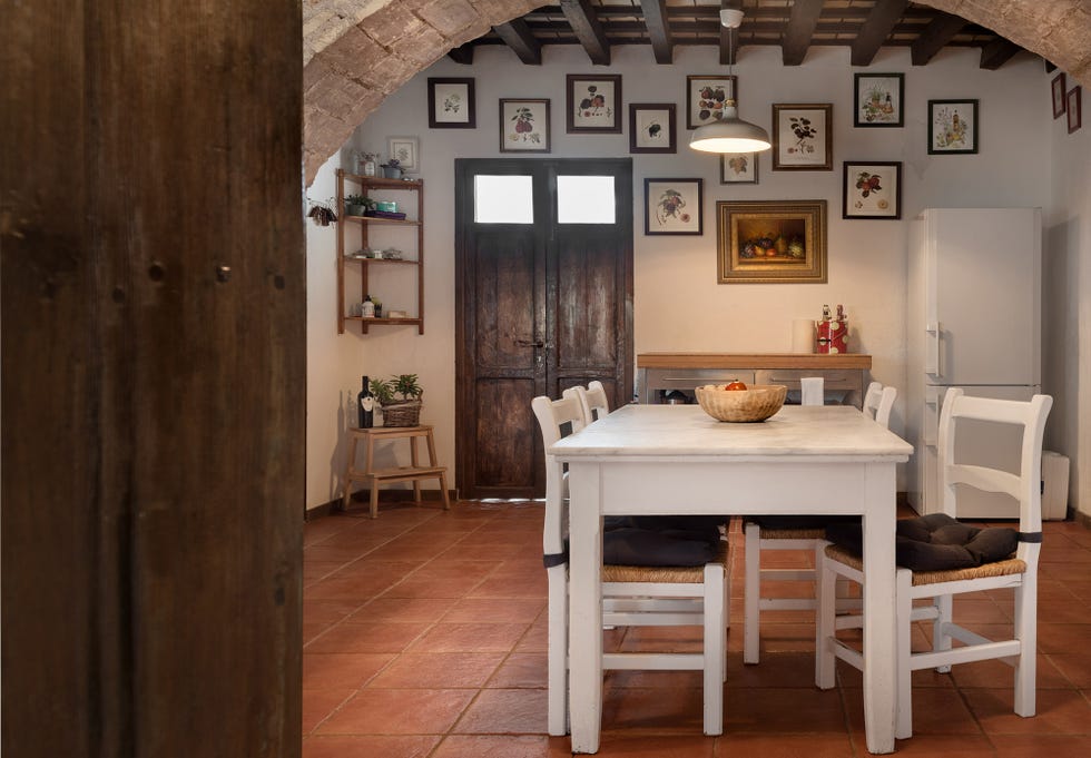 comedor de estilo rústico