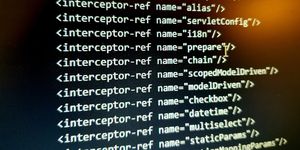 close up of code on a computer screen for the apache struts framework, which was exploited by computer hackers using a remote code execution exploit in order to allegedly steal the personal information of millions of people from credit bureau equifax, october 2, 2017 photo by smith collectiongadogetty images