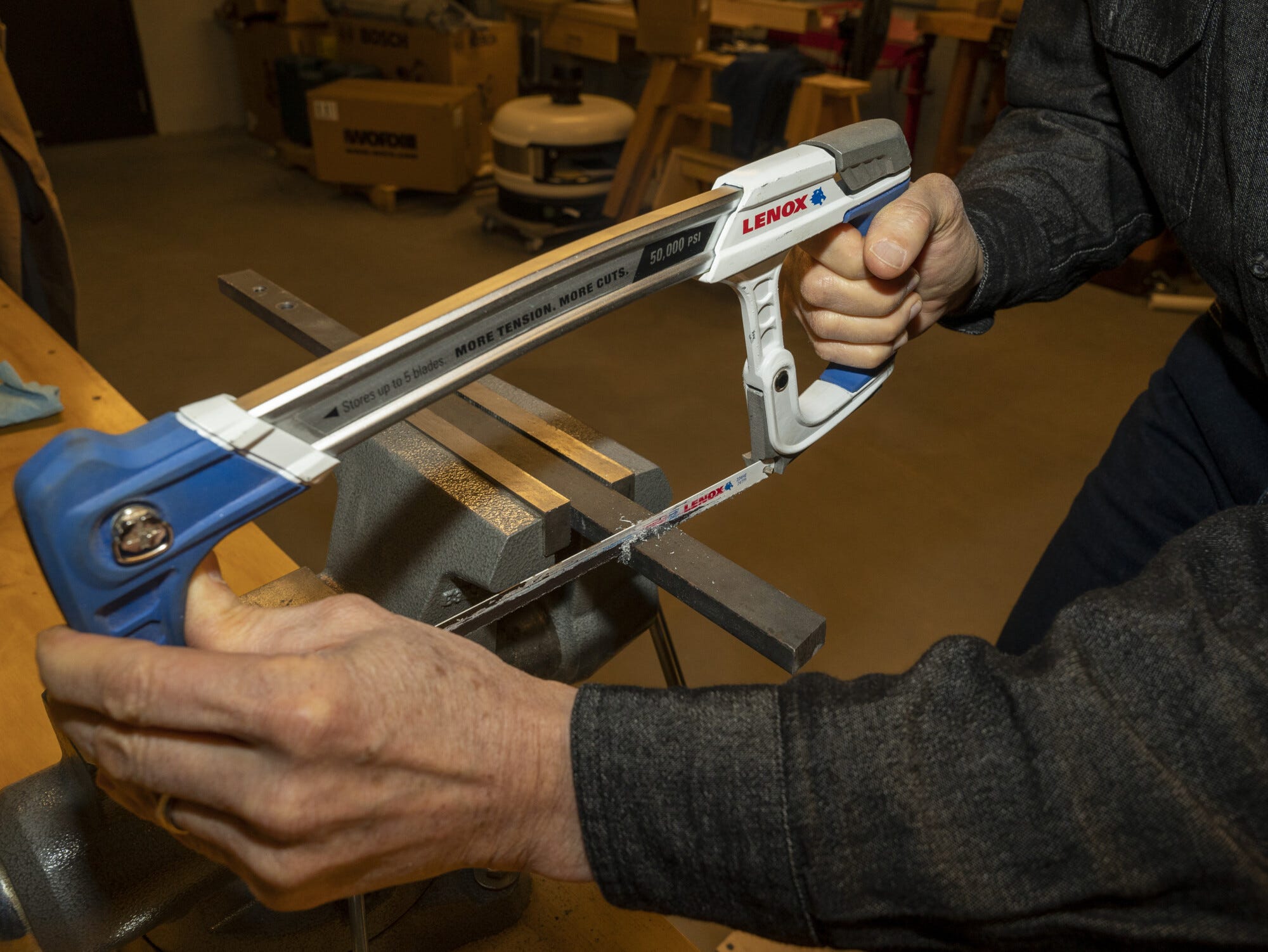 The Right Way to Use a Hacksaw to Cut Metal