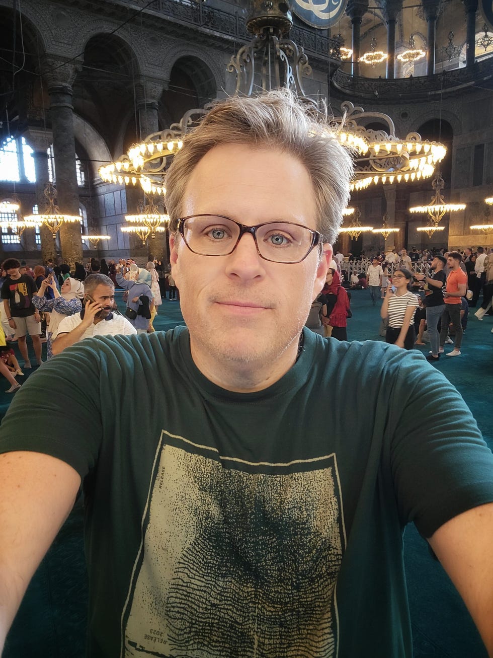 jeff bogle inside the hagia sophia
