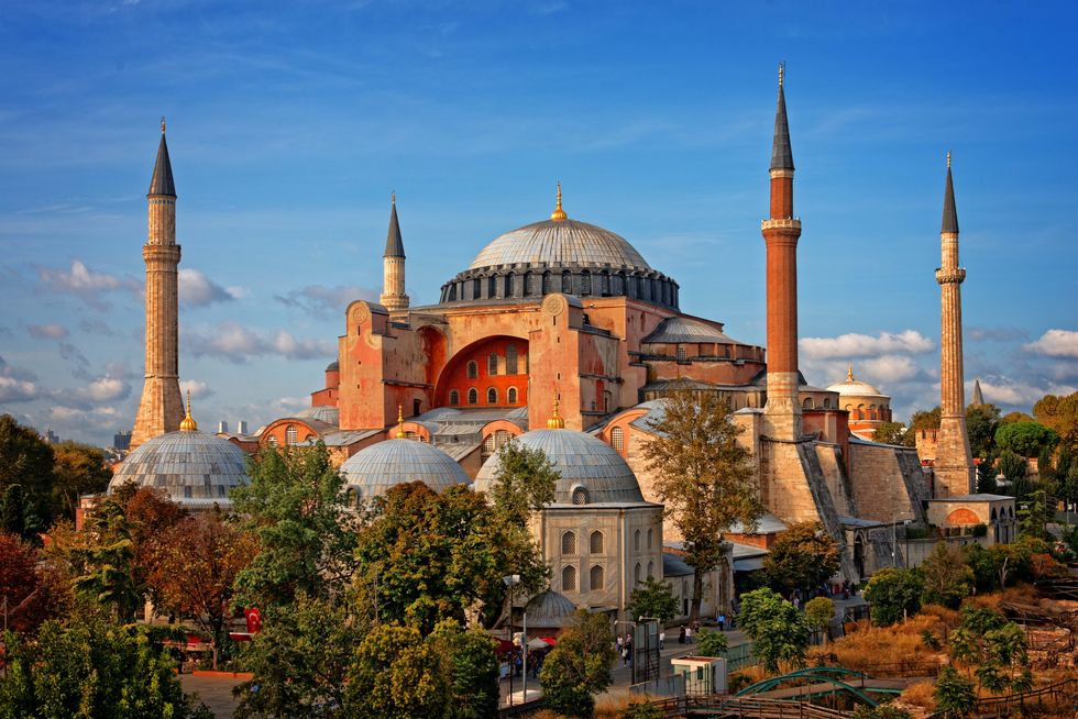 The ayasofya is a Greek orthodox patriarchal basilica, later an imperial mosque, and now a museum in Istanbul, Turkey.