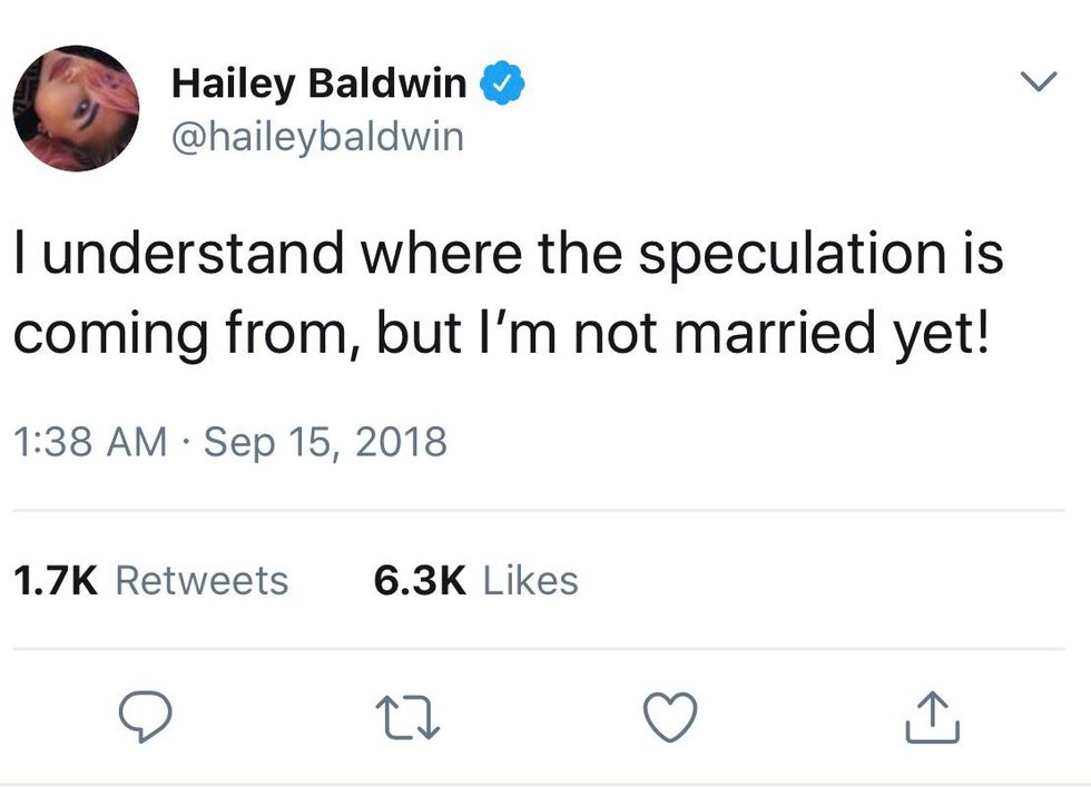 hailey baldwin twitter