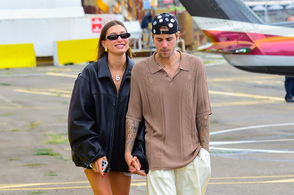 Justin Bieber and Hailey Bieber Hold Hands in a Cute PDA Moment