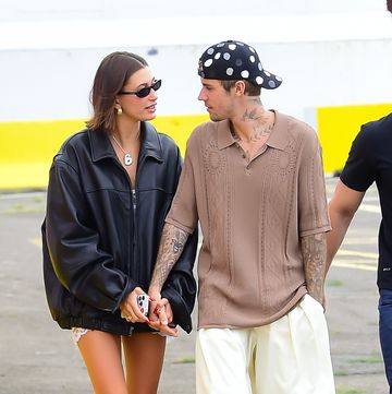 hailey and justin bieber in new york city on august 29, 2023