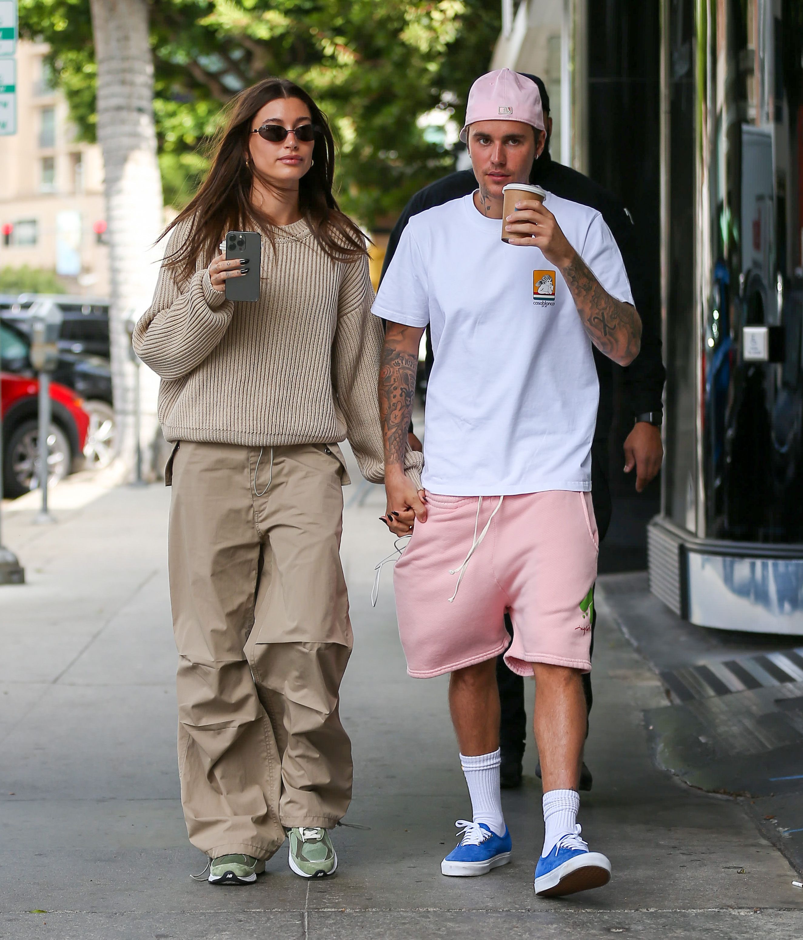 Justin Bieber and Hailey Bieber's Couple Street Style, Photos