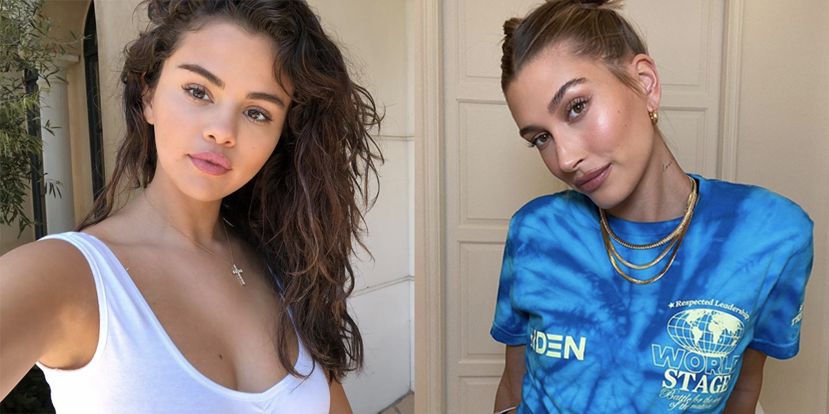 Hailey Bieber Speaks Out On Made Up Selena Gomez Drama 1542