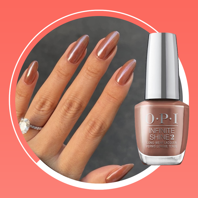 Glazed Chocolate Brown Nails For Fall: How To Get Them
