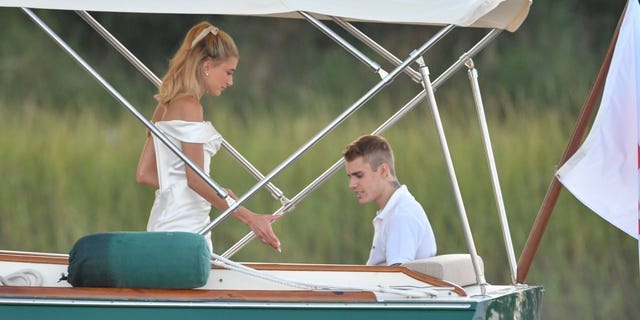 Hailey Bieber wore the perfect bridal hair accessory to her wedding rehearsal dinner
