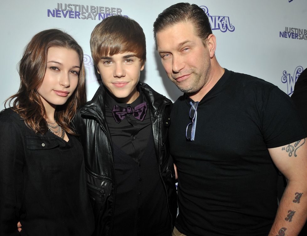 Justin Bieber and Hailey Baldwin in 2011