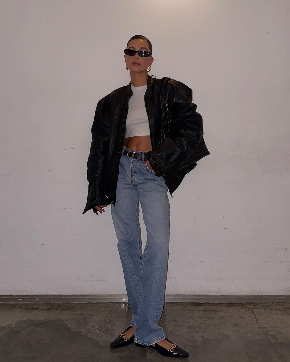 Hailey Bieber's Fashionable Photo Dump Is Full of Mini Skirts and ...