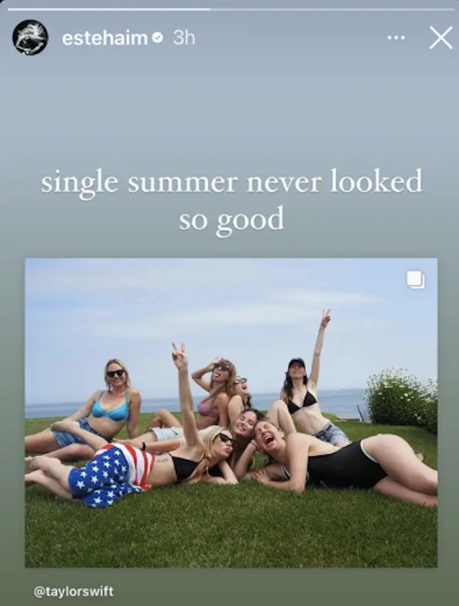 haim taylor swift single