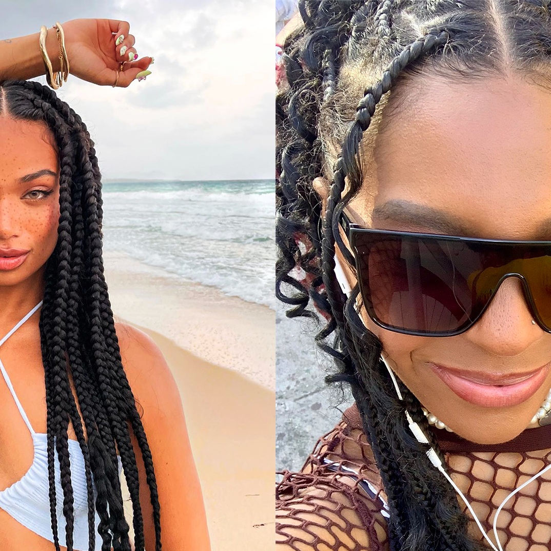 30 Knotless Braids with Beads Ideas to Try In 2022  Short box braids  hairstyles, Black kids braids hairstyles, Weave hairstyles braided