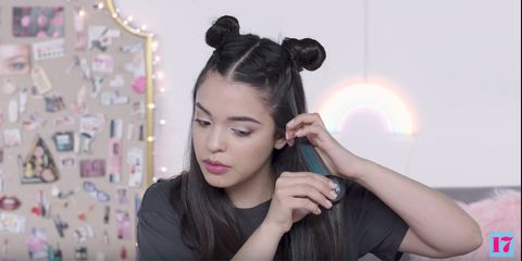 hair chalk tutorial 