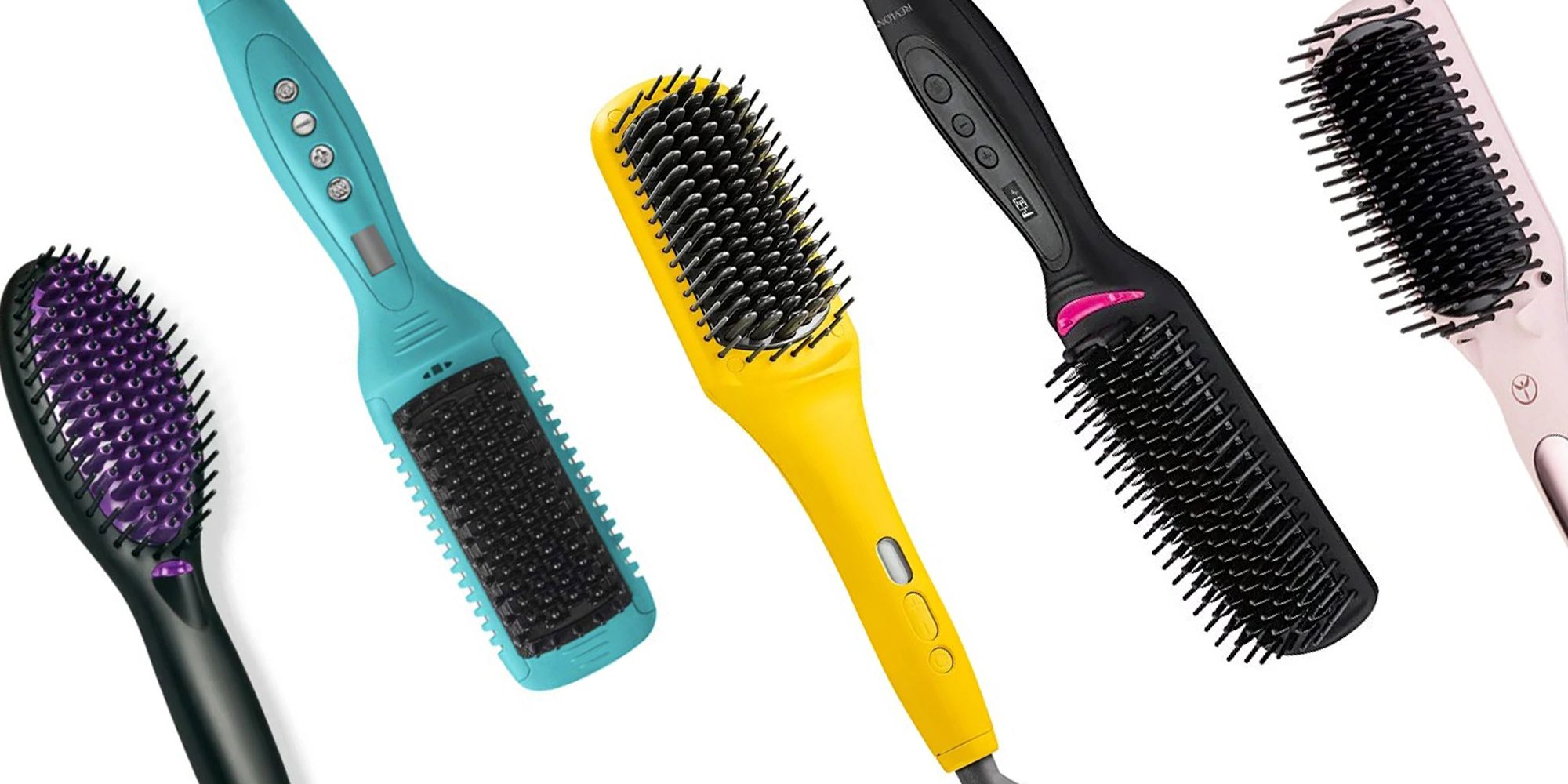 Best hair straightener brush for short hair sale