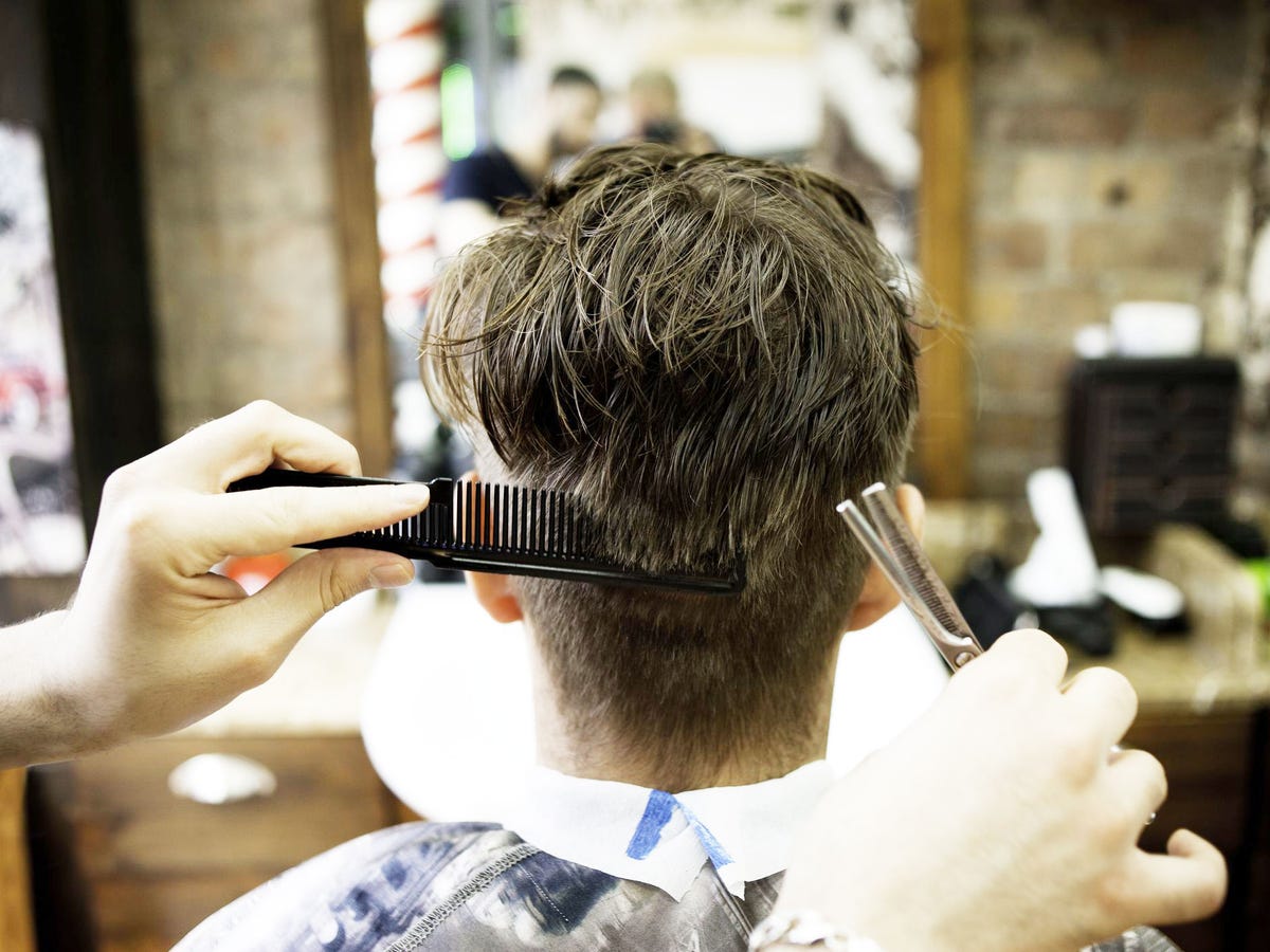 Classic Men's Haircut Midtown NYC