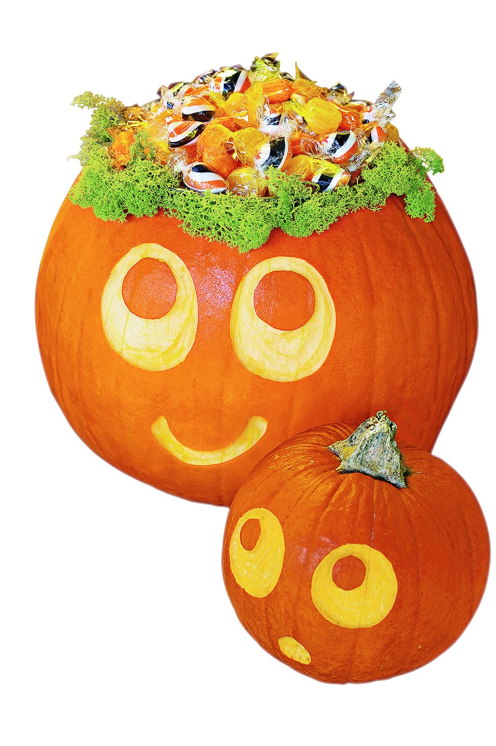 pumpkin carving ideas candy bowl pumpkin