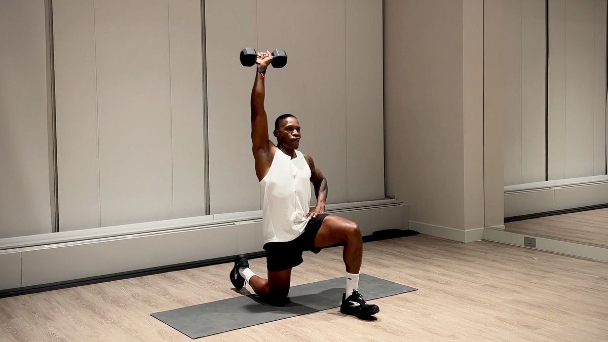 15 Min ARMS AND SHOULDERS Workout with DUMBBELLS 
