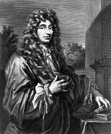 portret van christiaan huygens