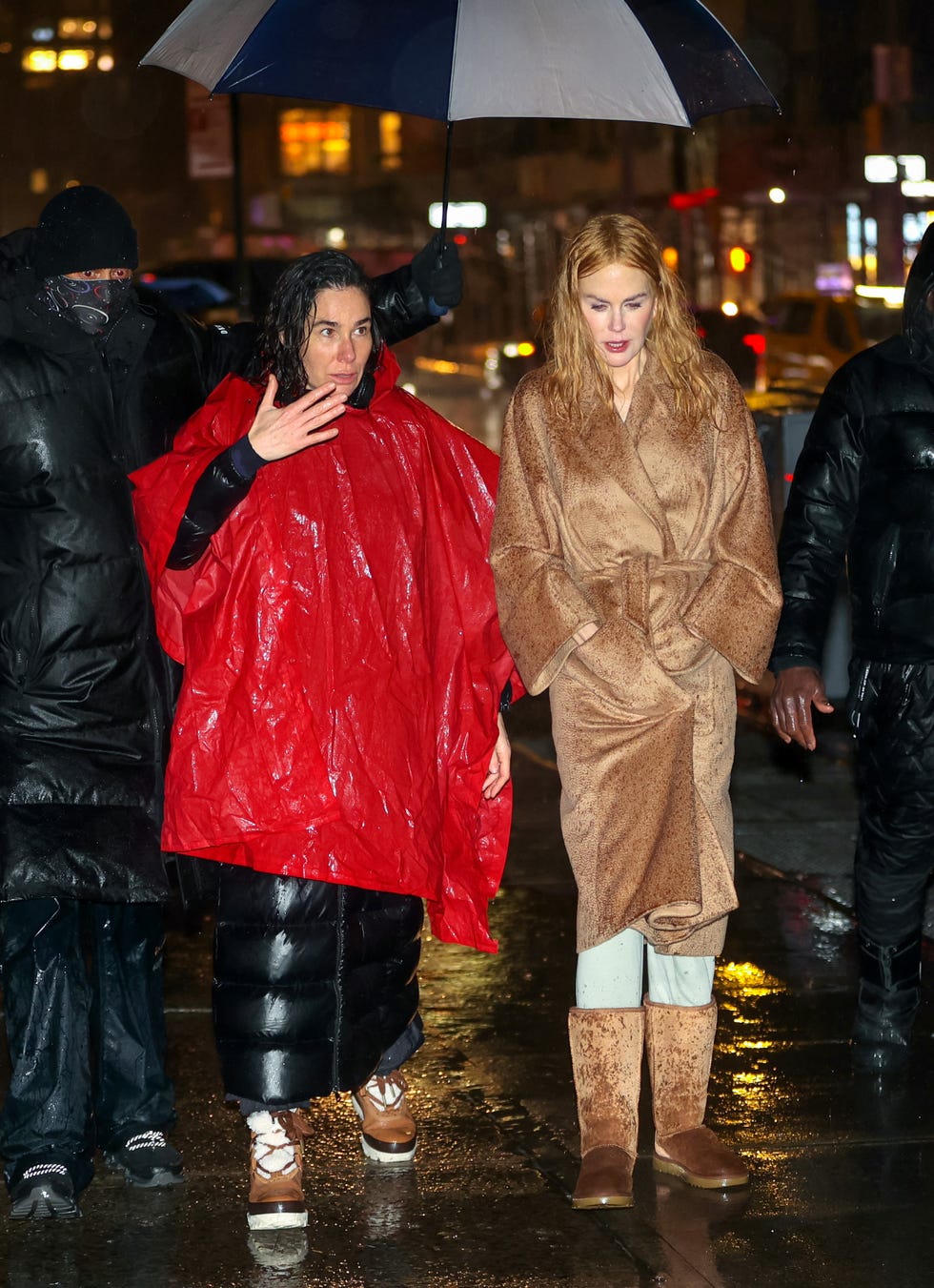 Halina Reijn gespot met Nicole Kidman op filmset in New York