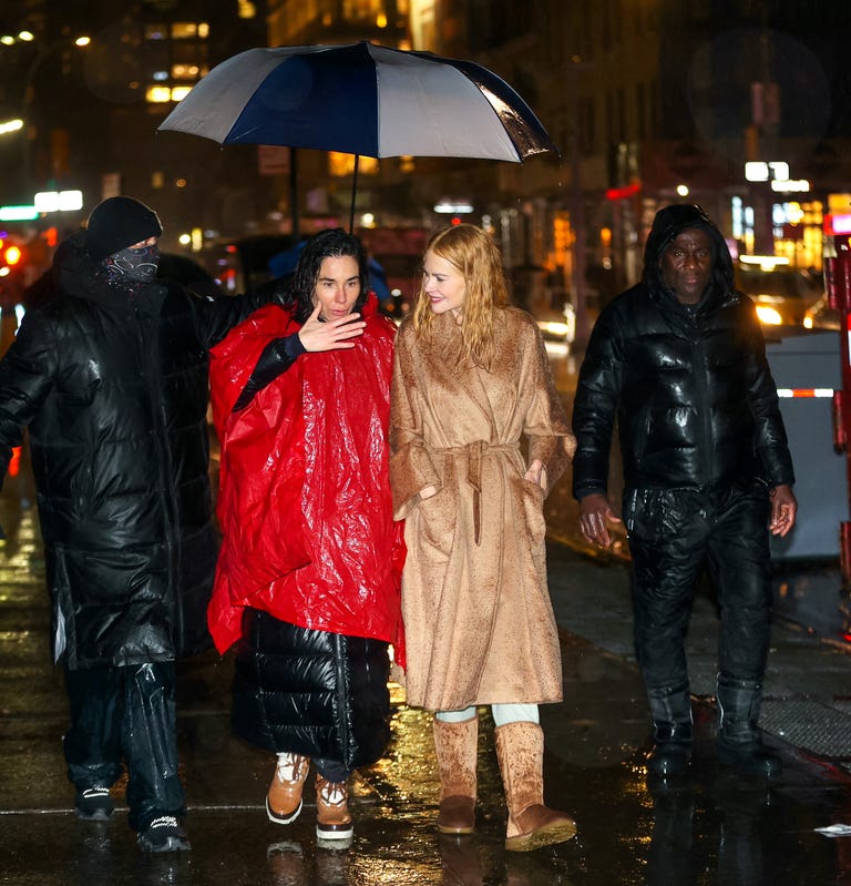 Halina Reijn gespot met Nicole Kidman op filmset in New York