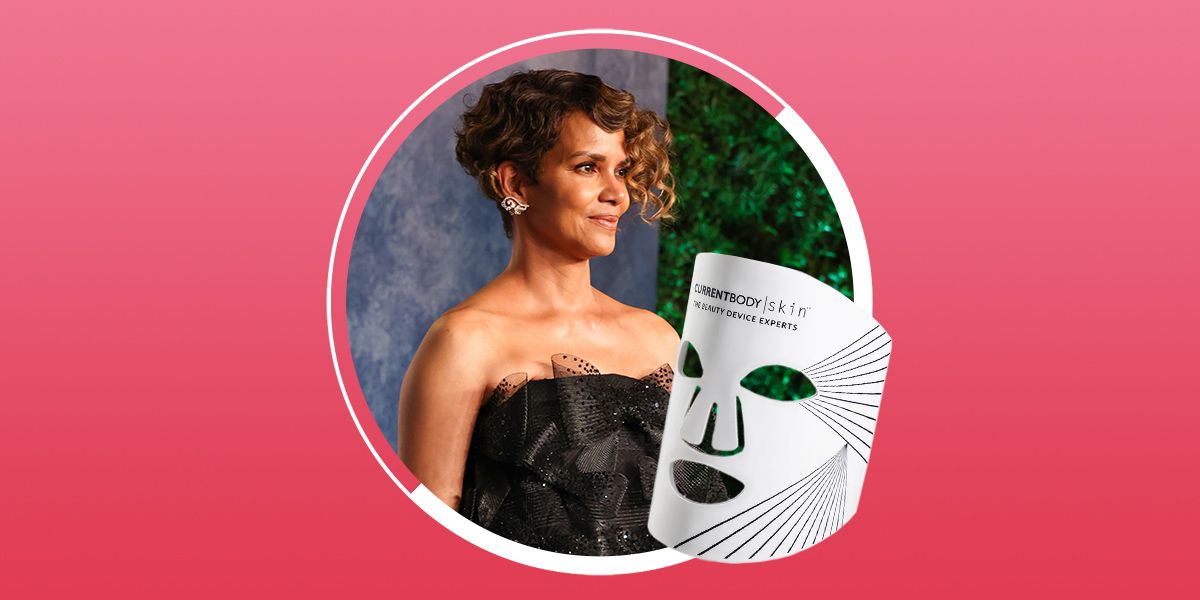 Halle Berry’s Favorite LED Face Mask Is the Secret to Achieving the Red-Carpet Glow