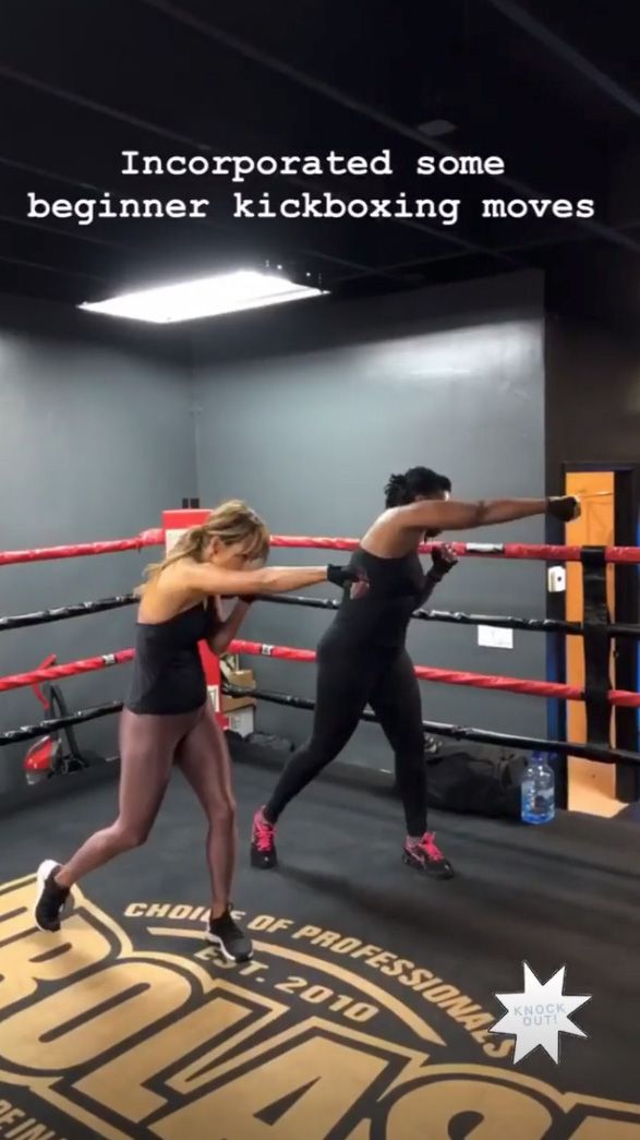 Knockout Workout  Shadow boxing workout, Kickboxing workout, Boxing workout