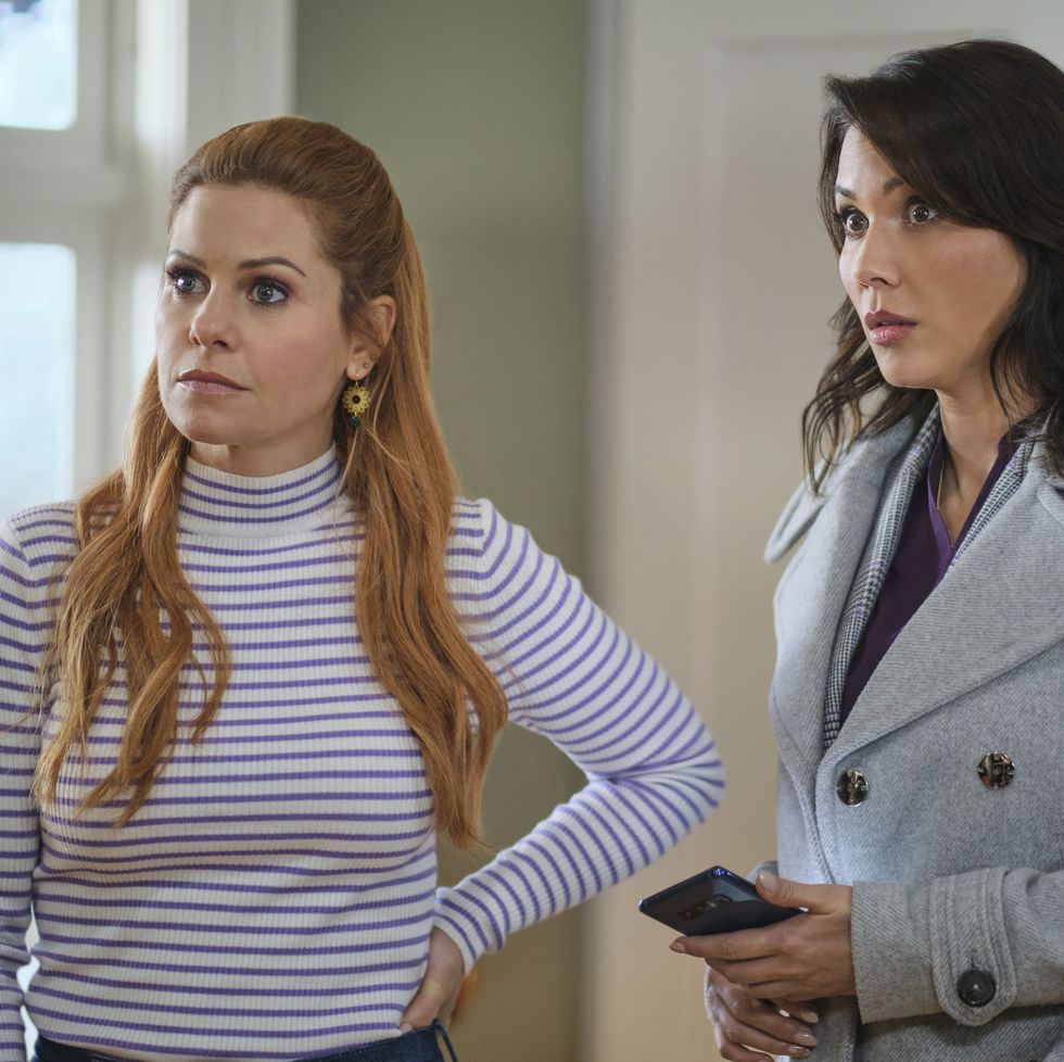 'full house' cast member and former hallmark actress candace cameron bure in aurora teagarden mysteries
