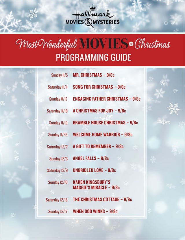 The Hallmark Channel Just Unwrapped Its Extra, Festive Holiday Film Lineup