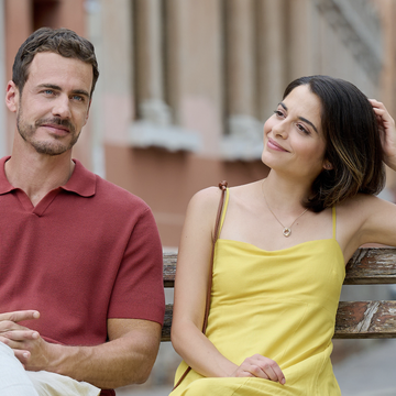 Hallmark fallen in Liebesfilme Schedule 2023 eine sehr venedig -Romanze