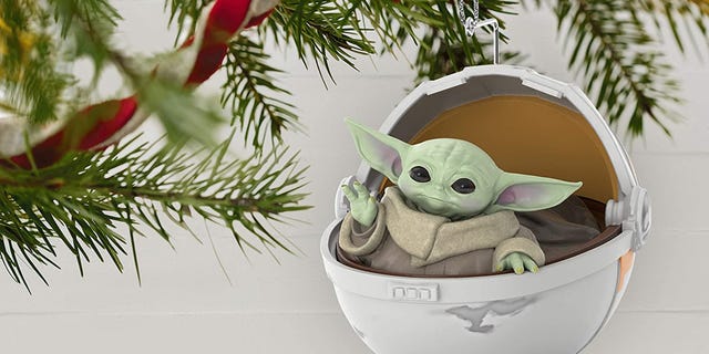 Buffalo Bills-Baby Yoda Christmas Tree Ornament