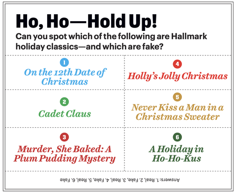 hallmark holiday quiz