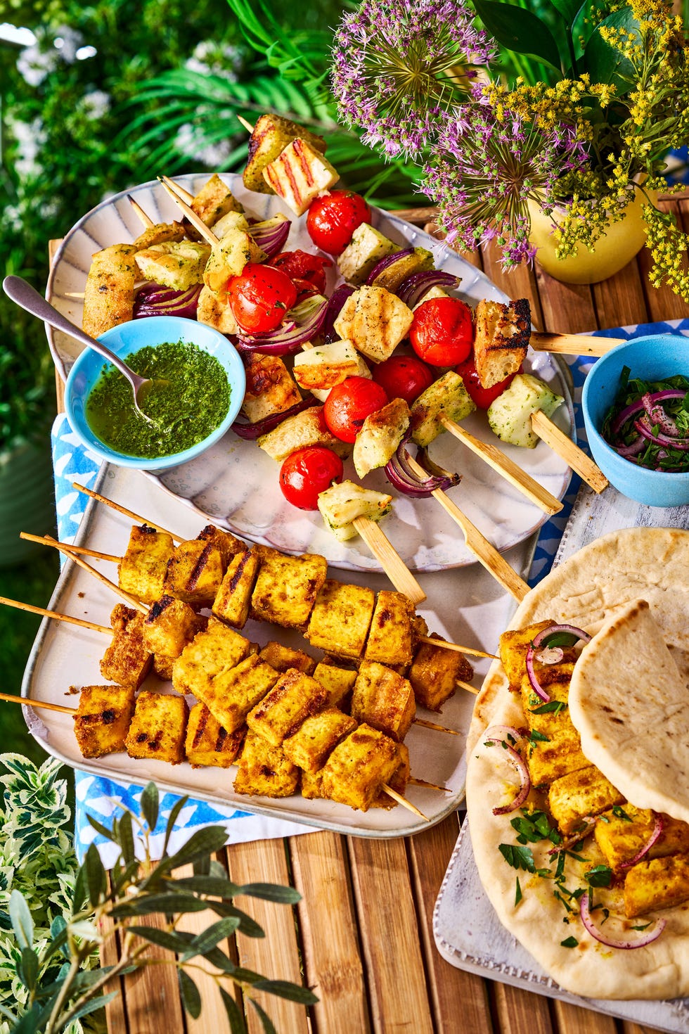 tofu skewers