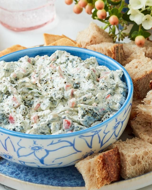 halloween appetizers spinach dip recipe