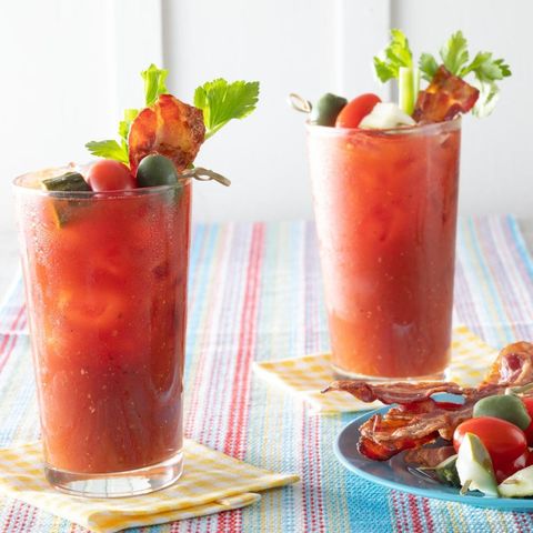 classic bloody mary with bacon