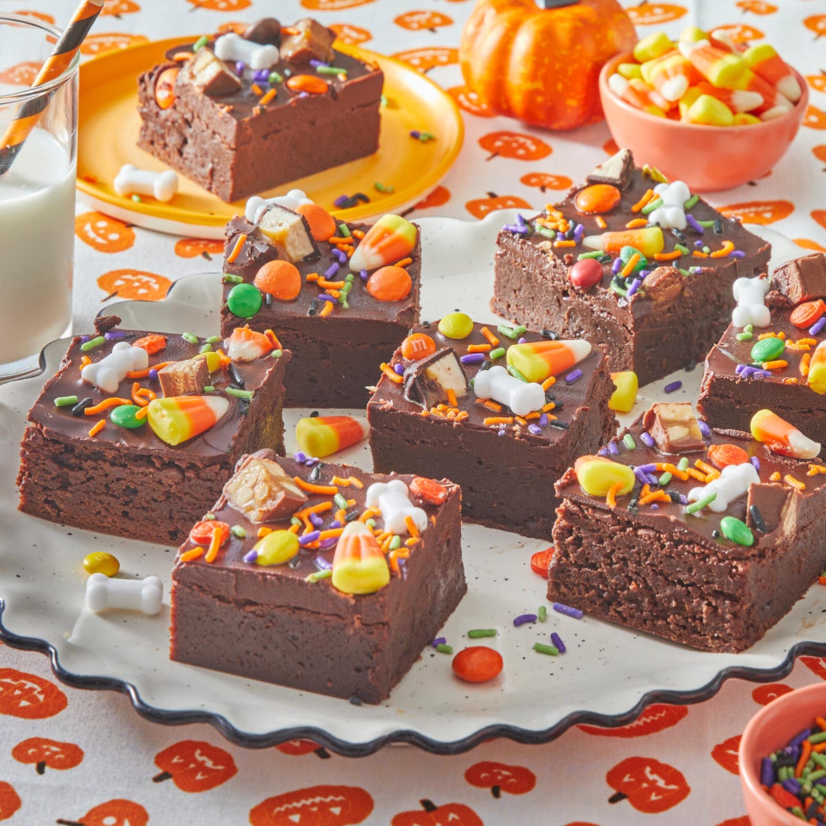 Halloween Brownies Recipe How to Make Halloween Brownies