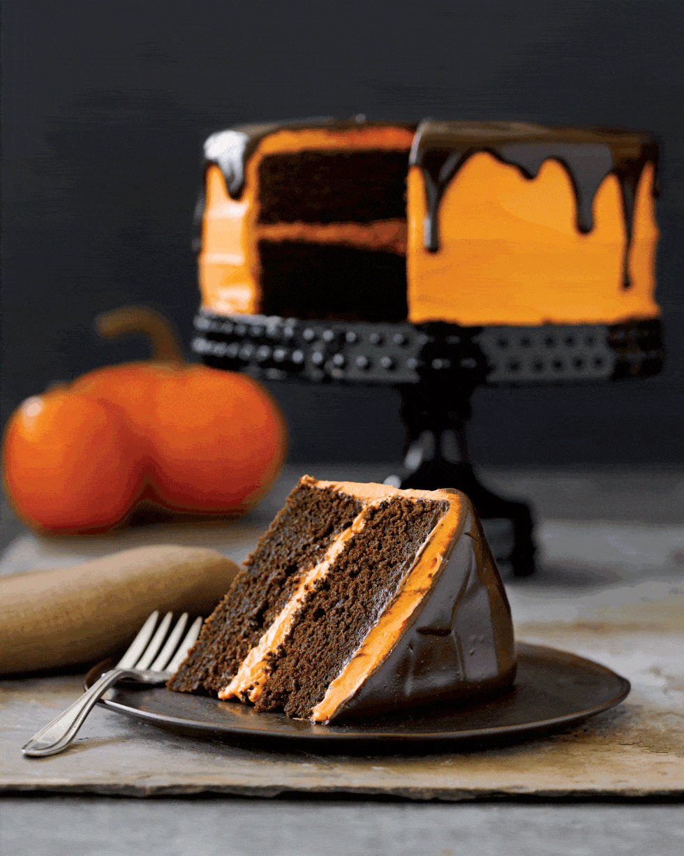 chocolate pumpkin cake