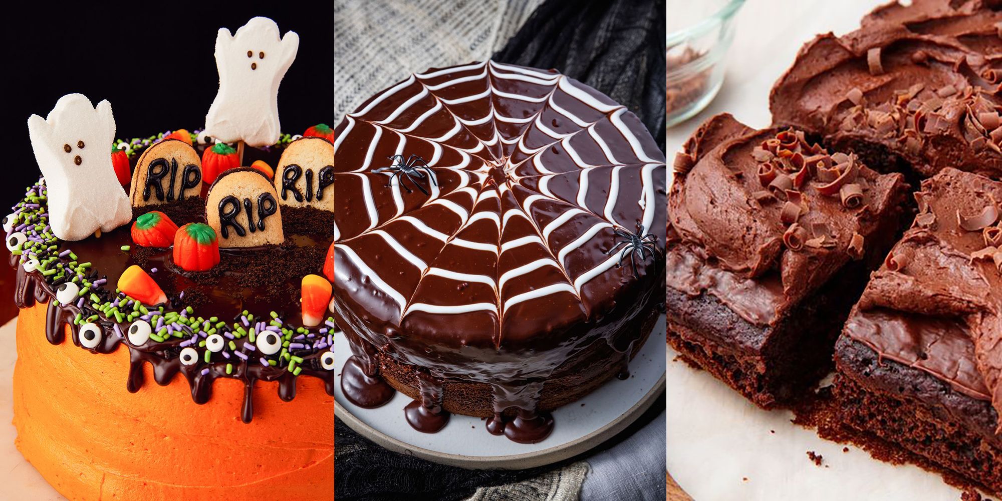 12 Easy Halloween Cake Ideas - Happy Food Ideas