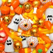 halloween candy background