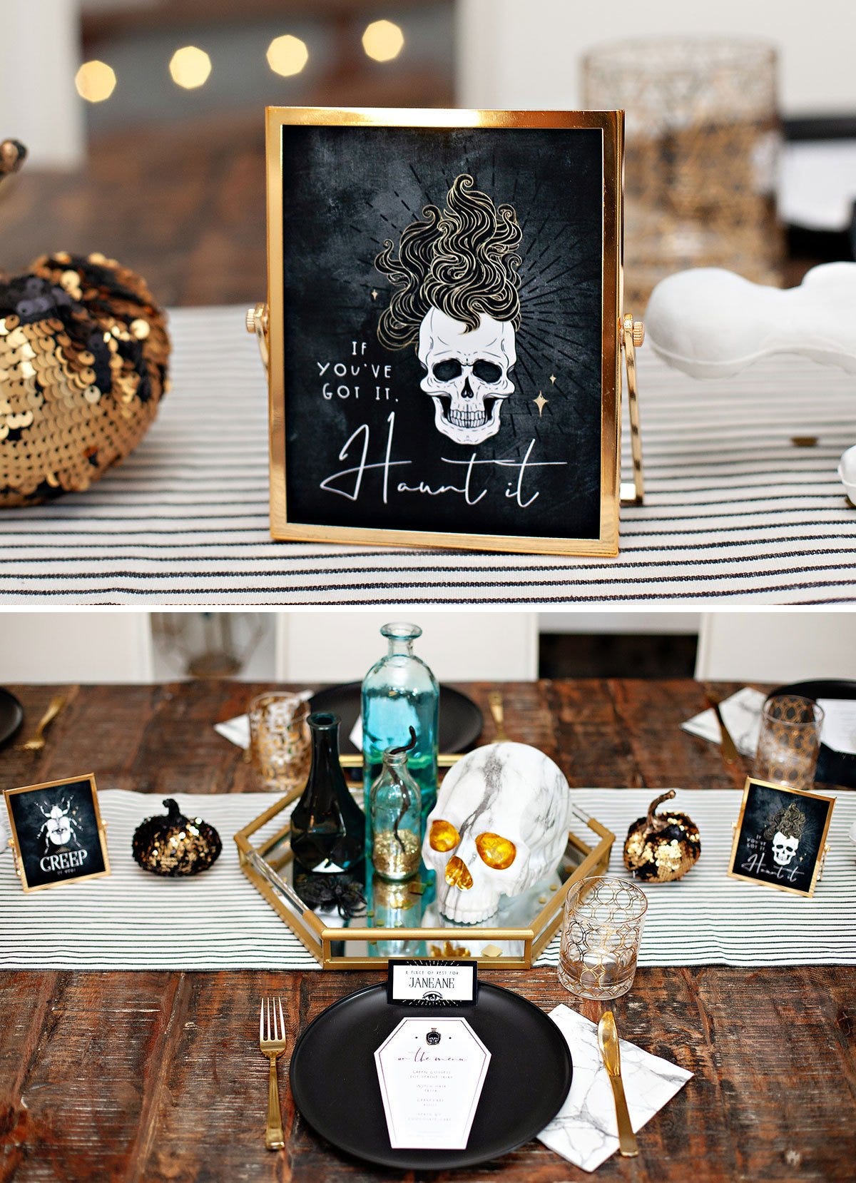 25 DIY Halloween Centerpieces to Set a Spooky Tablescape