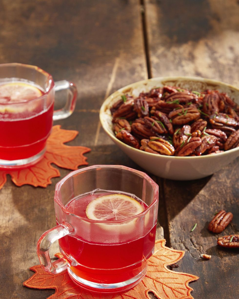 cranberry mulled white wine