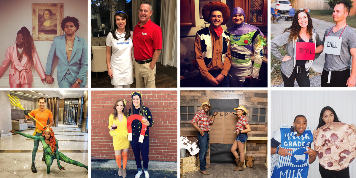 DIY Couples Costumes For Halloween That Are Actually Pretty Clever