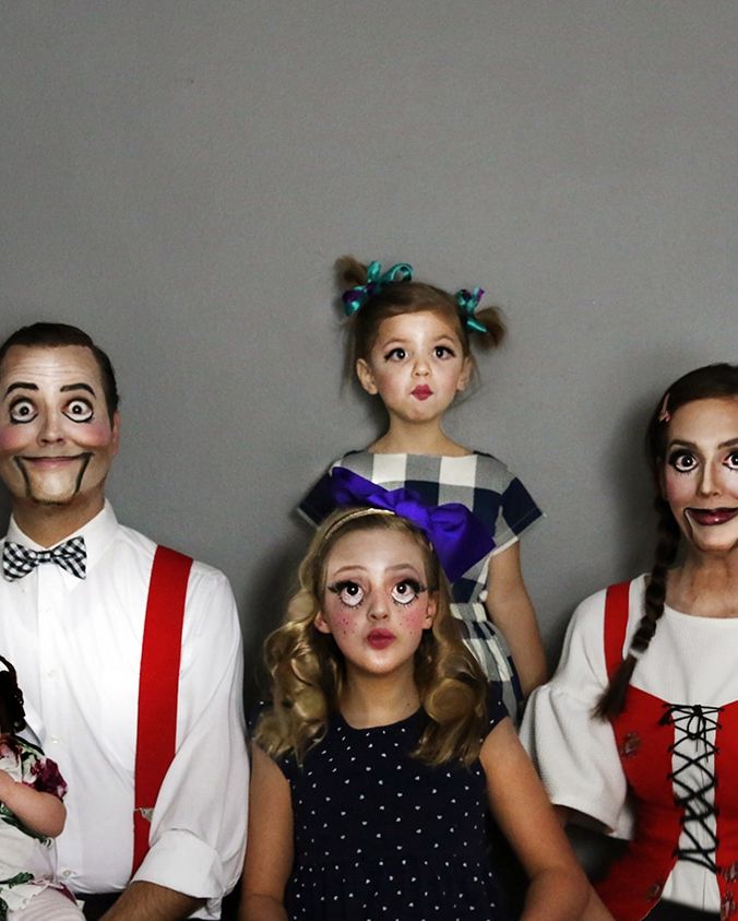 ventriloquist dummy couples costume