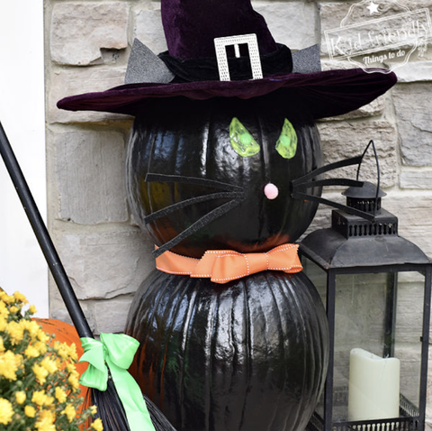 halloween crafts for kids black cat
