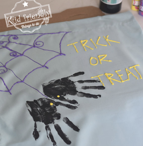 halloween crafts for kids diy trick or treat bag