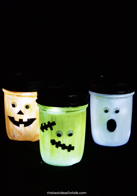 halloween crafts for kids lanterns