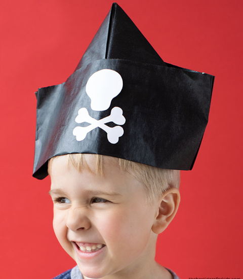 halloween crafts for kids newspaper hat