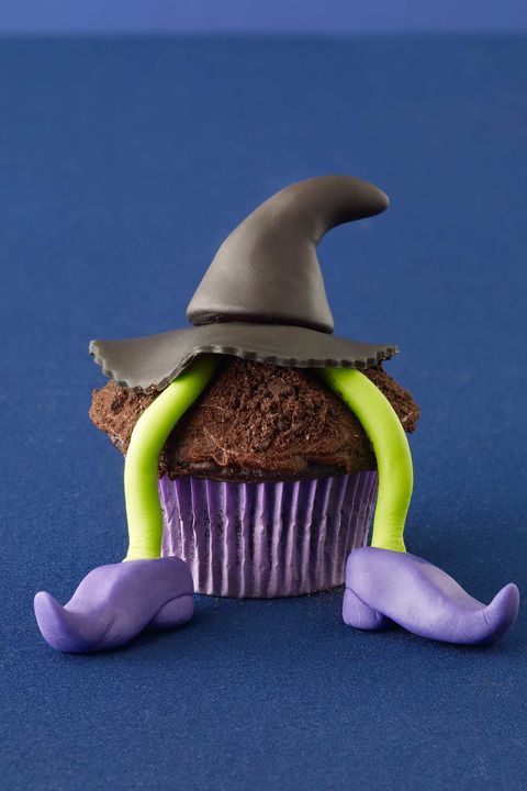 wicked witch cupcake