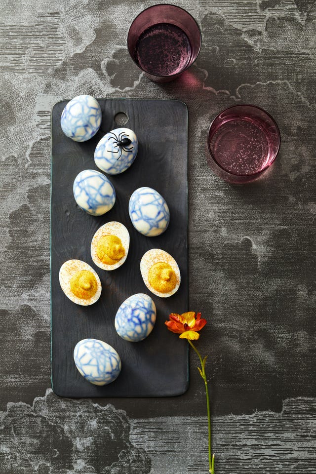 halloween deviled eggs
