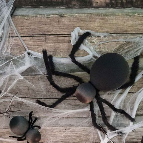 balloon spiders halloween decoration